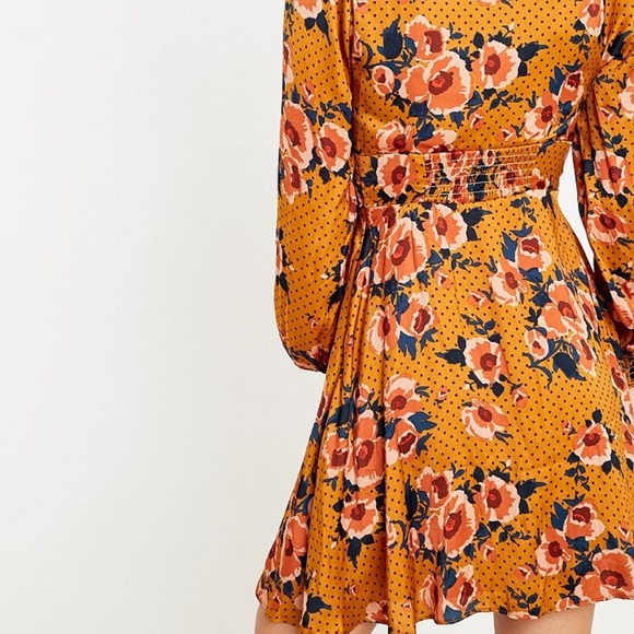 NWT Free People Morning light floral mini dres… - Picture 3 of 6